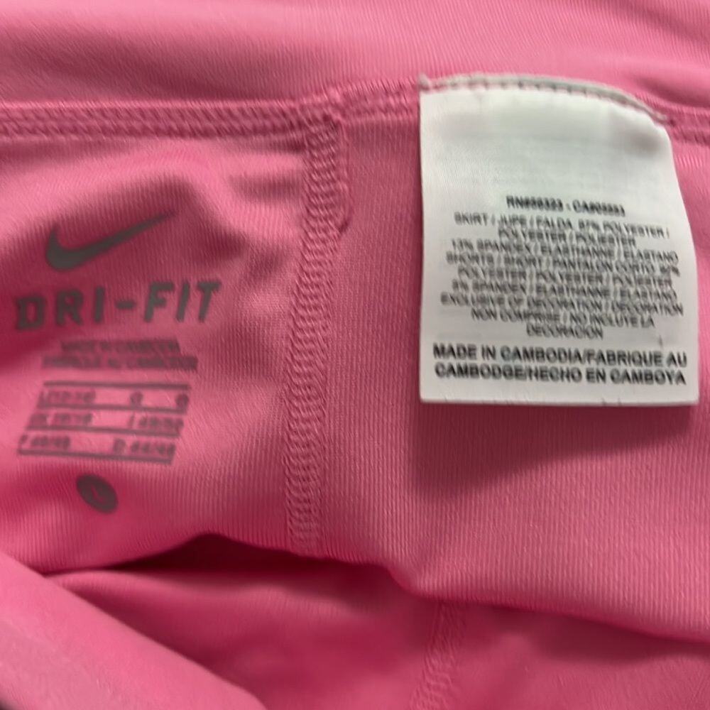 NIKE COURT PINK DRI FIT SKORT SIZE L - Picture 5 of 7